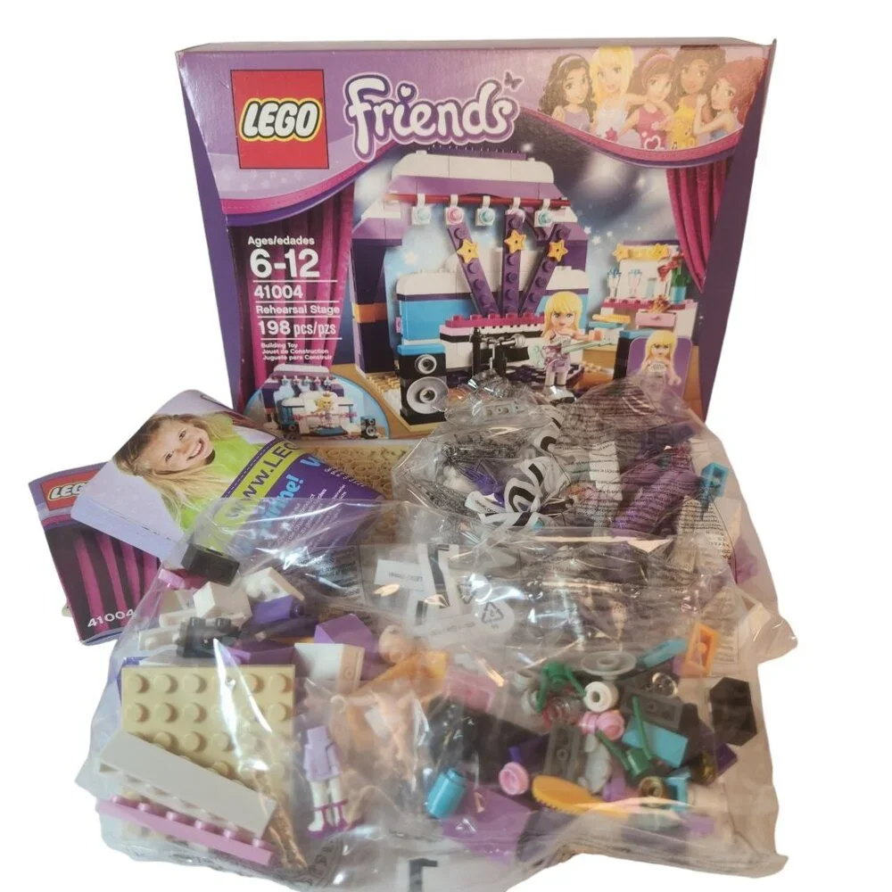 2013 LEGO Friends Rehearsal Stage 41004 New Open Box Sealed Contents